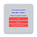 the constitution of india android application logo